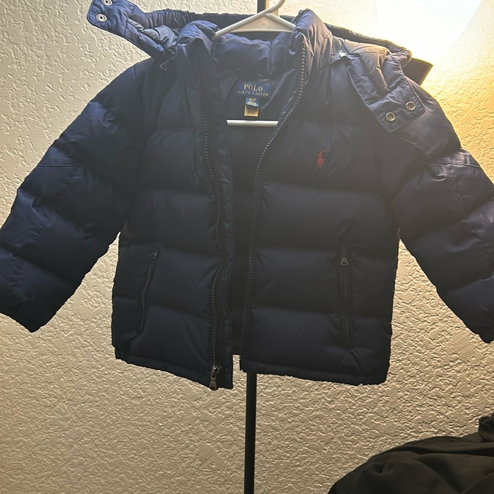 Ralph Lauren Polo Puffer coat size 4T